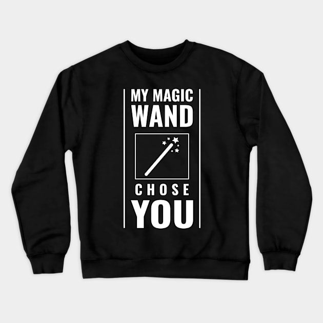 Magic wand Crewneck Sweatshirt by RStees22